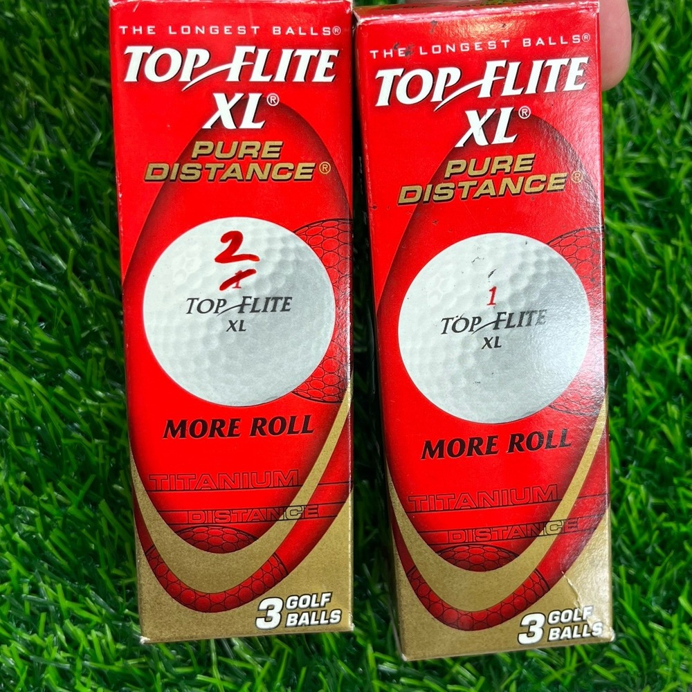Top Flite 1XL 2XL Titanium Pure Distance‎ Golf Balls